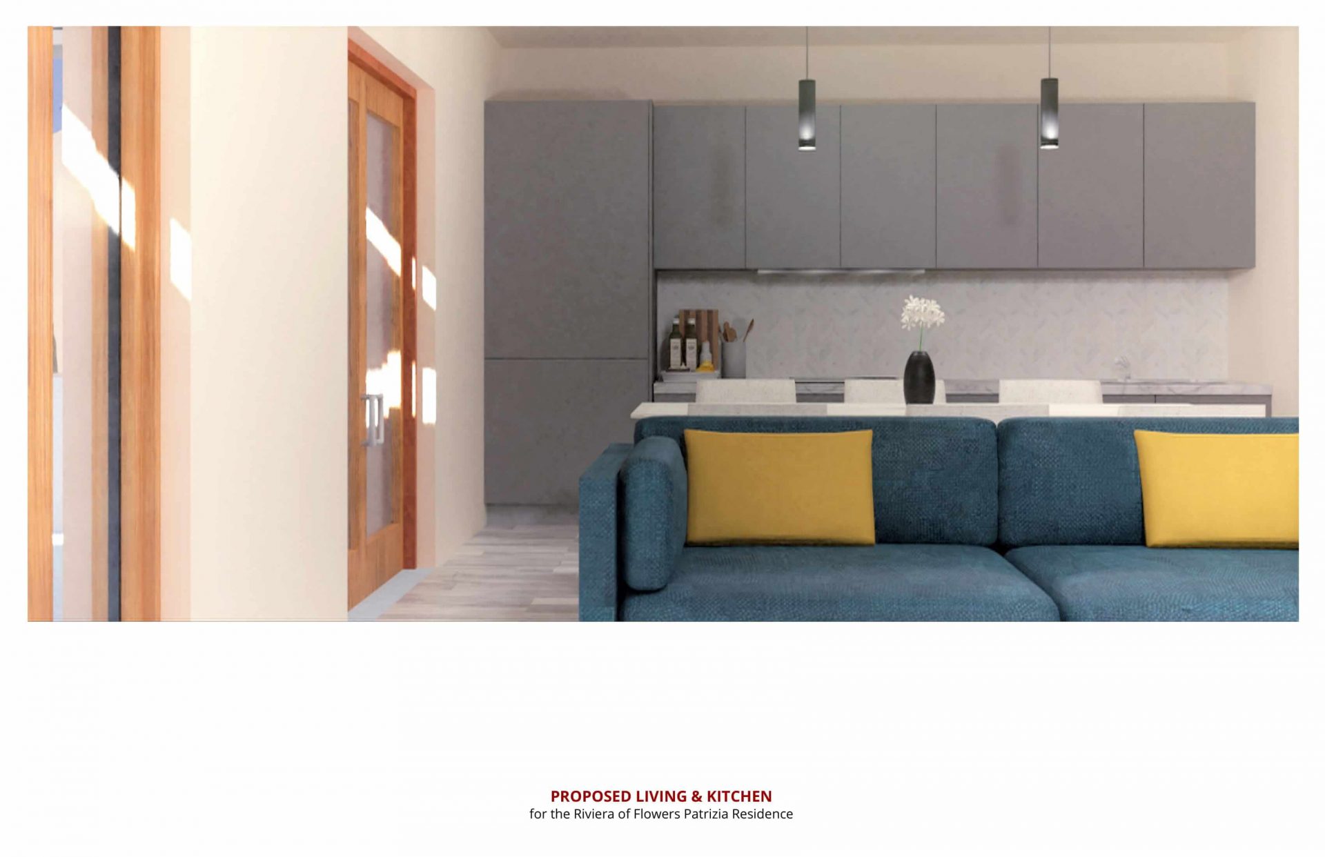 Living and Dining Rendering